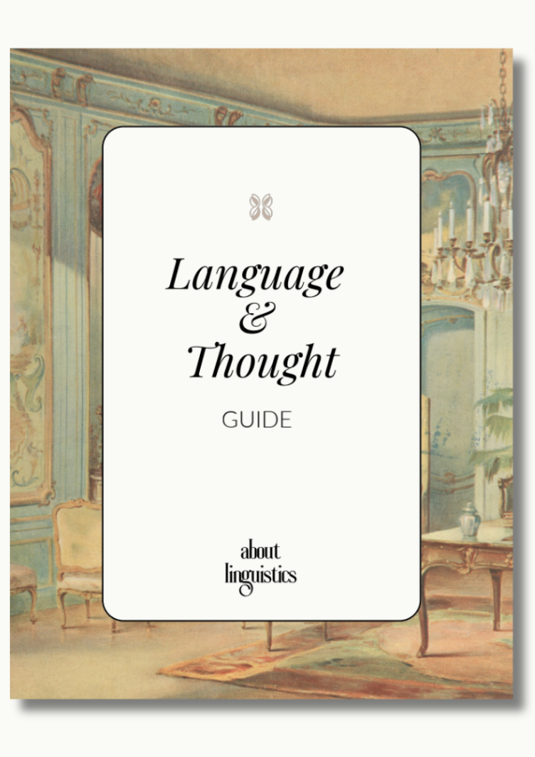 Language & Thought Guide Cover