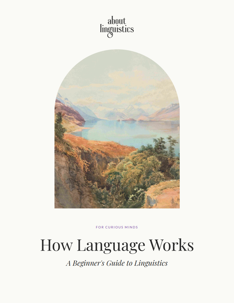 How Language Works — A Beginner's Guide to Linguistics ebook cover